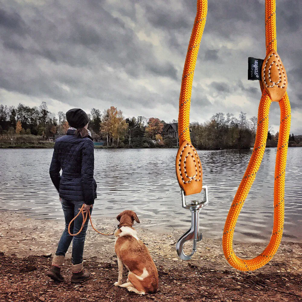 Reflective-Dog-Leash-for-Large-Dogs-Pet-Durable-Nylon-Dog-Rope-Leashes-Adjustable-Strong-Traction-Leash