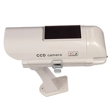 Solar Power Outdoor Dummy IR LED Light Security Surveillance CCTV Fake Camera Simulation Solar Camera For Outdoor Use
Solar Power Outdoor Dummy IR LED Light Security Surveillance CCTV Fake Camera Simulation Solar Camera For Outdoor Use