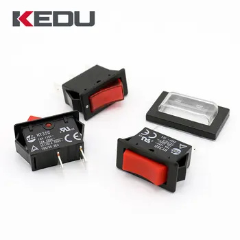 KEDU HY35B/HY35C/HY35D 16A 125V 2/3Pins Industrial Pushbutton Rocker Switches Machines Accessories with Waterproof Cover
KEDU HY35B/HY35C/HY35D 16A 125V 2/3Pins Industrial Pushbutton Rocker Switches Machines Accessories with Waterproof Cover