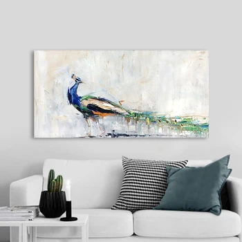 QKART Wall Art Canvas Painting Animal Picture Posters Prints Colorful Peacock Home Decor No Frame Canvas Painting 
QKART Wall Art Canvas Painting Animal Picture Posters Prints Colorful Peacock Home Decor No Frame Canvas Painting