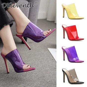 Candy Color Transparent Sharp Sexy Sandals Color High-heeled Shoes Will Code Woman
Candy Color Transparent Sharp Sexy Sandals Color High-heeled Shoes Will Code Woman