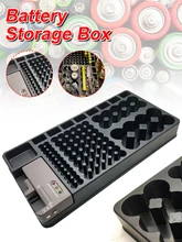 Battery Storage Organizer Case with Removable Tester, Holds 110 Batteries Various Sizes for AAA, AA, 9V, C, D and Button Battery
Battery Storage Organizer Case with Removable Tester, Holds 110 Batteries Various Sizes for AAA, AA, 9V, C, D and Button Battery