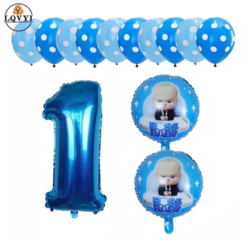 13pcs Boss Baby Balloon 30''Number 1 2 3 Foil Helium Ballons Baby Shower 1st Birthday Party Decoration blue dot Latex Air Globos 
13pcs Boss Baby Balloon 30''Number 1 2 3 Foil Helium Ballons Baby Shower 1st Birthday Party Decoration blue dot Latex Air Globos