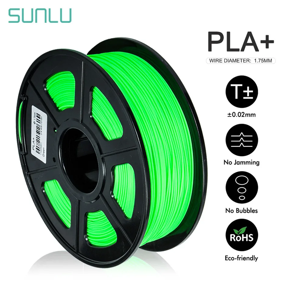 SUNLU 3d Printing Filament PLA PLUS 1.75mm 1kg Dimension Accuracy +/-0.02mm Upgrade Plastic PLA Filament For 3D Printer Supplies 
SUNLU 3d Printing Filament PLA PLUS 1.75mm 1kg Dimension Accuracy +/-0.02mm Upgrade Plastic PLA Filament For 3D Printer Supplies