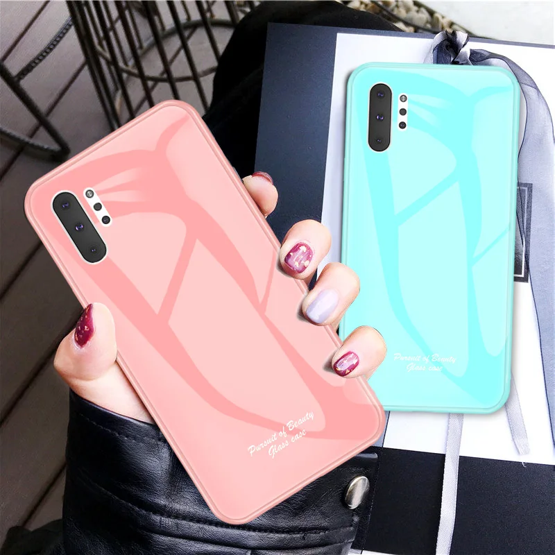 For Samsung Galaxy Note 10 Plus Case Cute Macaron Tempered Glass Shockproof Cover For Samsung Note 10 Note10+ Phone Case
For Samsung Galaxy Note 10 Plus Case Cute Macaron Tempered Glass Shockproof Cover For Samsung Note 10 Note10+ Phone Case