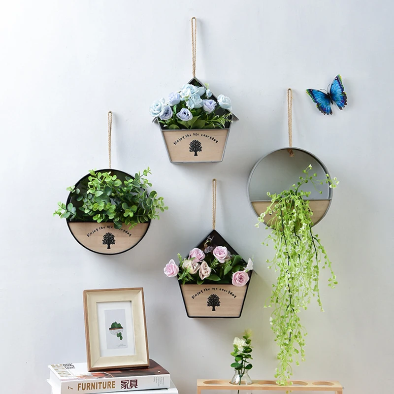 Modern Wall Planters Wall Vase with Flower 13.2 inch Succulent Planter Circle Round Flower Pot Vertical Container Wall Hanging
Modern Wall Planters Wall Vase with Flower 13.2 inch Succulent Planter Circle Round Flower Pot Vertical Container Wall Hanging