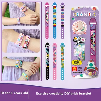 Wristband Bracelet Silicone Watch DIY DOTS Go Girls Building Block Toys Meteorological Knowledge Cartoon Decoration Kids Gift
Wristband Bracelet Silicone Watch DIY DOTS Go Girls Building Block Toys Meteorological Knowledge Cartoon Decoration Kids Gift