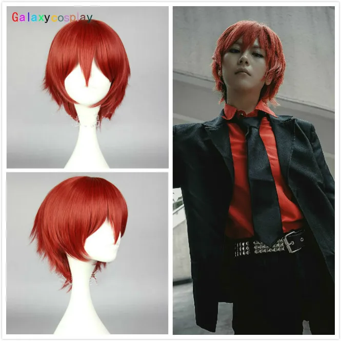 Assassination Classroom Akabane Karma Akashi Seijuro Sasori Gaara Short Flame Red Cosplay Wig Heat Resistant Synthetic Hair
Assassination Classroom Akabane Karma Akashi Seijuro Sasori Gaara Short Flame Red Cosplay Wig Heat Resistant Synthetic Hair