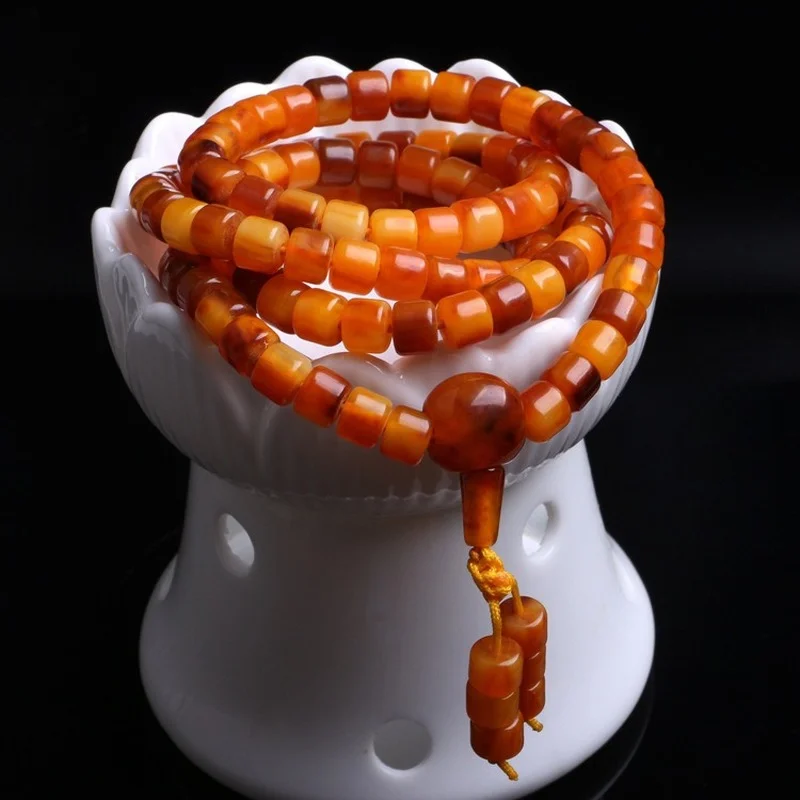 Old Beeswax 108 Beads Bracelet Chicken Oil Yellow Amber Original Nectar Wax Bracelet for Men and Women Gift Men Yellow Bangle
Old Beeswax 108 Beads Bracelet Chicken Oil Yellow Amber Original Nectar Wax Bracelet for Men and Women Gift Men Yellow Bangle