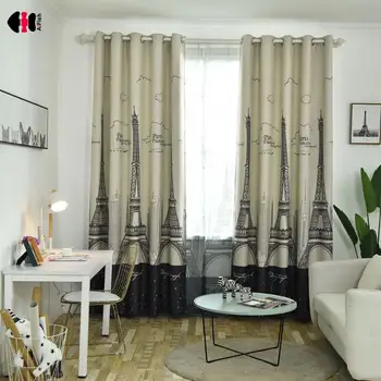 Paris Iron Tower Printed Curtains for Living Room Kids Boys Nursery Europe and American Modern Blackout Window Drapes wp288C
Paris Iron Tower Printed Curtains for Living Room Kids Boys Nursery Europe and American Modern Blackout Window Drapes wp288C