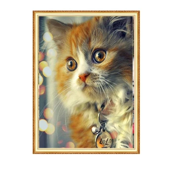 Meian 2020 Animal 5D Diamond Painting Cat Diamond Embroidery Kit Full Drill Square/Round Rhinestone Picture Cross Stitch Paint
Meian 2020 Animal 5D Diamond Painting Cat Diamond Embroidery Kit Full Drill Square/Round Rhinestone Picture Cross Stitch Paint