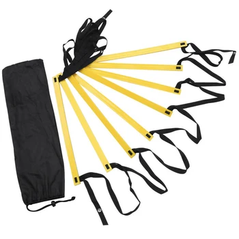 4M 8 Rung Nylon Straps Training Ladders Agility Speed Ladder Stairs for Soccer Football Speed Ladder Fitness Equipment
4M 8 Rung Nylon Straps Training Ladders Agility Speed Ladder Stairs for Soccer Football Speed Ladder Fitness Equipment