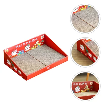 1Pc Cat Scratching Board Pet Cat Scratcher Corrugated Cardboard Box Pet Supplies 
1Pc Cat Scratching Board Pet Cat Scratcher Corrugated Cardboard Box Pet Supplies