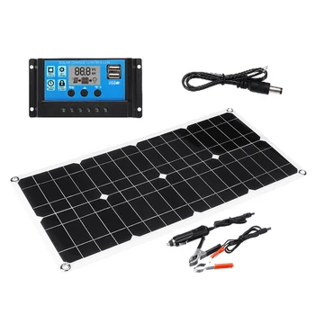 70W Solar Panel 5V/18V Dual USB Output Ports Monocrystalline Silicon Solar Panel with 10A Solar Charge Controller
70W Solar Panel 5V/18V Dual USB Output Ports Monocrystalline Silicon Solar Panel with 10A Solar Charge Controller