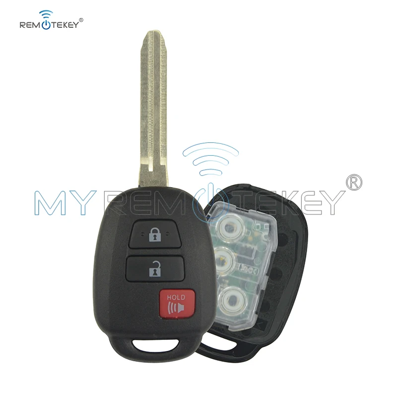 

Remtekey for Toyota Scion XB RAV4 TACOMA 2013 2014 2015 3 button 314.4mhz Remote Key Fob Transmitter Hyq12bdp with G chip