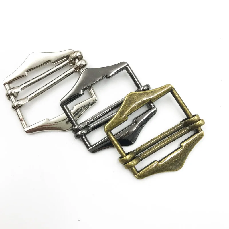 Metal sliding bar strap adjuster buckles slider 1" 1 1/4" 1 1/2"-21 25 30 40 mm 