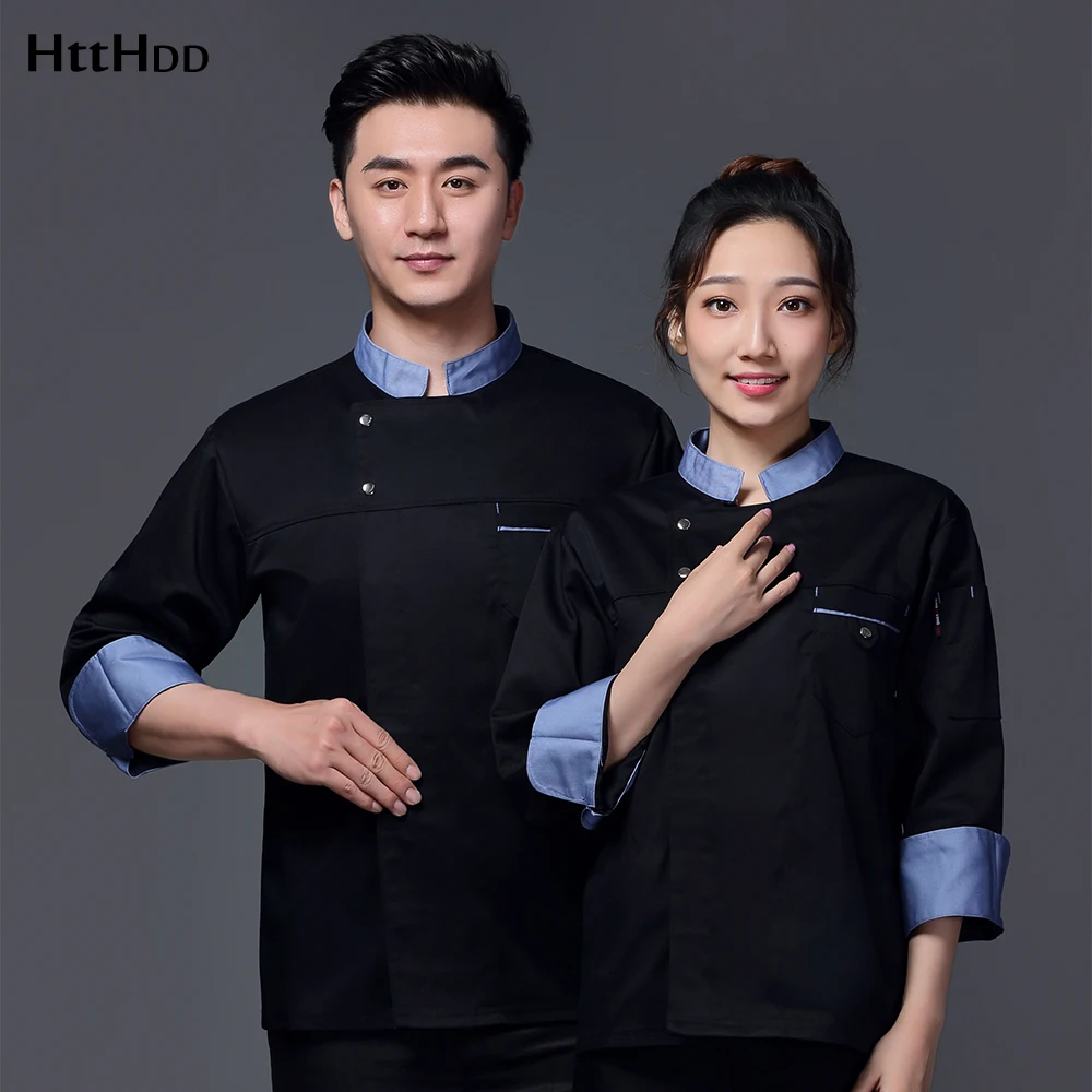 wholesale Chef Jacket Long Adjustable Sleeve Men Women Unisex Cook Coat Restaurant Hotel Kitchen Wear Waiter Uniform chef coat
wholesale Chef Jacket Long Adjustable Sleeve Men Women Unisex Cook Coat Restaurant Hotel Kitchen Wear Waiter Uniform chef coat