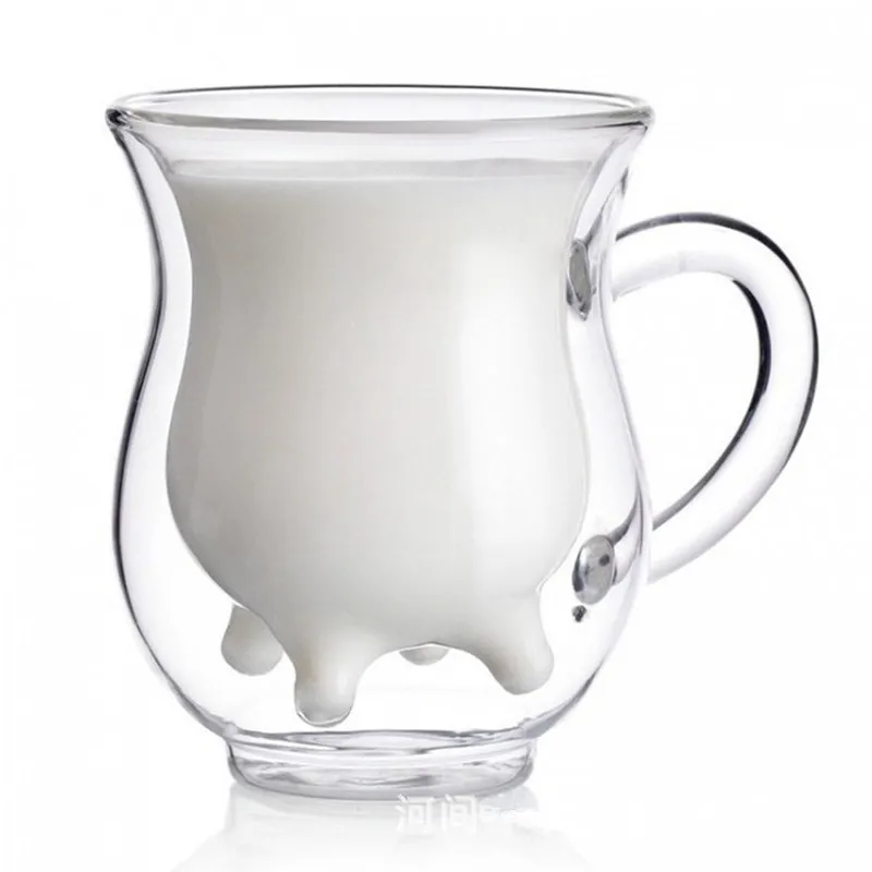 Creative Double-layer Heat-resistant Glass Milk Cup Home Office Coffee Cup Insulation Transparent with Handle Drink Cup
Creative Double-layer Heat-resistant Glass Milk Cup Home Office Coffee Cup Insulation Transparent with Handle Drink Cup