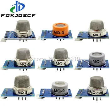 10PCS MQ-2 MQ-3 MQ-4 MQ-5 MQ-6 MQ-7 MQ-8 MQ-9 MQ-135 Detection Smoke methane liquefied Gas Sensor Module for Arduino Starter DIY
10PCS MQ-2 MQ-3 MQ-4 MQ-5 MQ-6 MQ-7 MQ-8 MQ-9 MQ-135 Detection Smoke methane liquefied Gas Sensor Module for Arduino Starter DIY