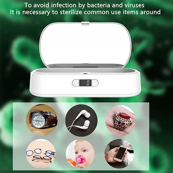 New Wireless Charging Charger Multi-Function UV-Box Sanitizing Box Phones Cleaner Personal Disinfection Cabinet For Mask Phone
New Wireless Charging Charger Multi-Function UV-Box Sanitizing Box Phones Cleaner Personal Disinfection Cabinet For Mask Phone