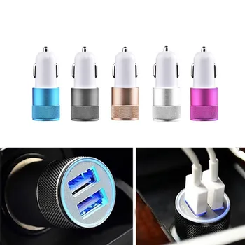 Car Charger 12V Dual USB Car Charger 3.1A Fast Charging For Samsung Mini USB Auto Charging Car-Charger Accessories
Car Charger 12V Dual USB Car Charger 3.1A Fast Charging For Samsung Mini USB Auto Charging Car-Charger Accessories
