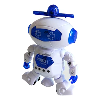New space dancing electric robot 360 degree rotating light music infrared toy dancing robot toy
New space dancing electric robot 360 degree rotating light music infrared toy dancing robot toy