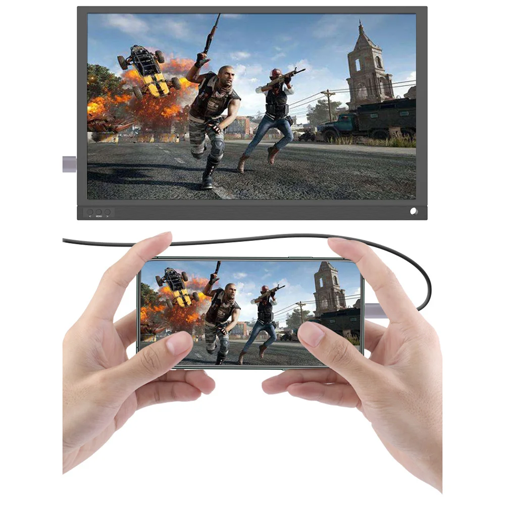 4k Portable Monitor 15.6 Inch 3840x2160 Ips Lcd Display Hdmi Dp Type-C For Pc Laptop Phone Ps4 Switch Xbox 1080p Gaming Monitor
4k Portable Monitor 15.6 Inch 3840x2160 Ips Lcd Display Hdmi Dp Type-C For Pc Laptop Phone Ps4 Switch Xbox 1080p Gaming Monitor