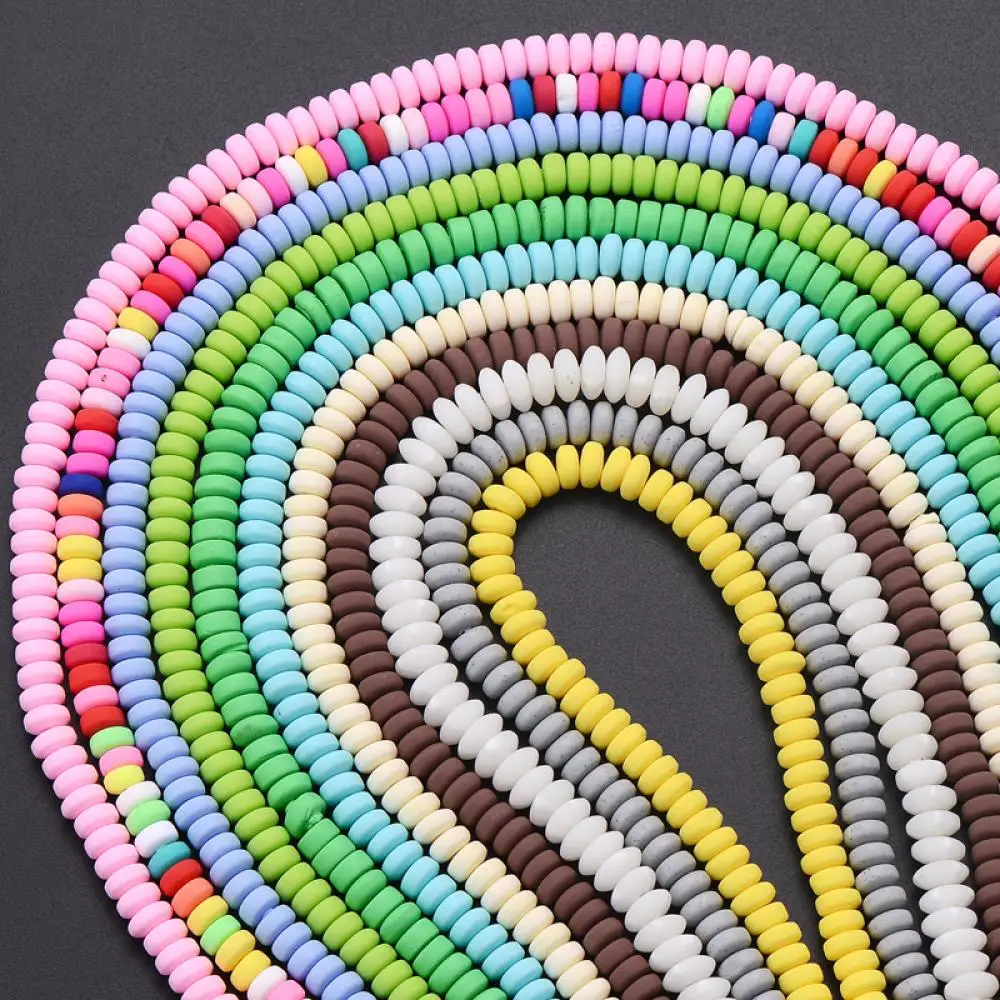 3x6mm Flat Round Polymer Clay Beads 10Strand/Lot Round Colorful Seed Spacer Beads For DIY Handmade Jewelry Making Bracelet
3x6mm Flat Round Polymer Clay Beads 10Strand/Lot Round Colorful Seed Spacer Beads For DIY Handmade Jewelry Making Bracelet