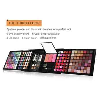 177 Color Eyeshadow Blush Lip Set Gloss Repair Multi-Function Make-Up Eye Shadow Set Makeup Combo Face Decoration Hot Sale
177 Color Eyeshadow Blush Lip Set Gloss Repair Multi-Function Make-Up Eye Shadow Set Makeup Combo Face Decoration Hot Sale