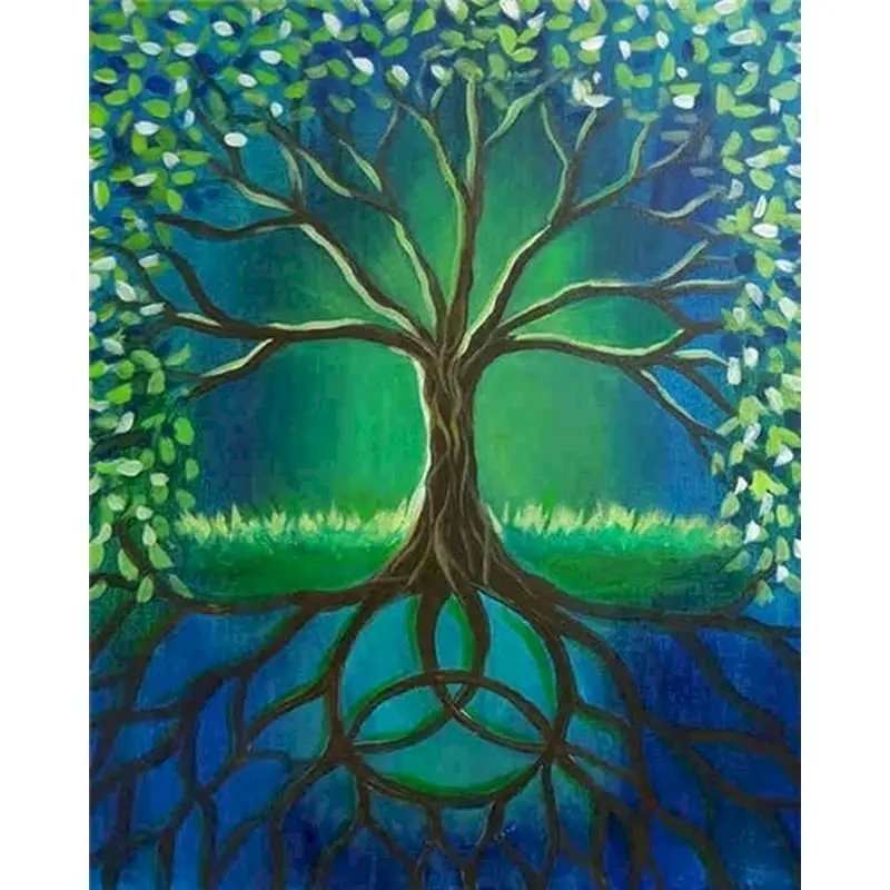 Gatyztory Green Tree Diy Painting By Numbers Landscape Handpainted Artwork Wall Decor Frame Canvas Colouring
Gatyztory Green Tree Diy Painting By Numbers Landscape Handpainted Artwork Wall Decor Frame Canvas Colouring