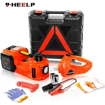 E-HEELP 3 in 1 Electric Hydraulic Car Jack 5T 12V Car Jacks with Impact Wrench &Tire Inflator Built-in LED light A01
E-HEELP 3 in 1 Electric Hydraulic Car Jack 5T 12V Car Jacks with Impact Wrench &Tire Inflator Built-in LED light A01