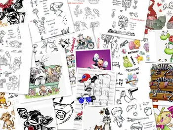 Transparent Silicone Rubber Stamp Metal cutting die Sheet Cling Scrapbooking DIY Photo Album Paper Card Decor Character Stamp
Transparent Silicone Rubber Stamp Metal cutting die Sheet Cling Scrapbooking DIY Photo Album Paper Card Decor Character Stamp