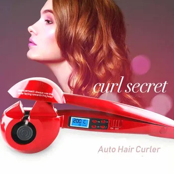 Automatic Hair Curler Rollers Styling Tools LCD Display Hair Curl Magic Curling Iron Women Hair Styler Heating Hair Care
Automatic Hair Curler Rollers Styling Tools LCD Display Hair Curl Magic Curling Iron Women Hair Styler Heating Hair Care