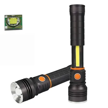 Built-in 18650LED Flashlight, Rechargeable, Retractable, Multifunctional, Strong Magnetic Adsorption Tool Light At The Tail
Built-in 18650LED Flashlight, Rechargeable, Retractable, Multifunctional, Strong Magnetic Adsorption Tool Light At The Tail