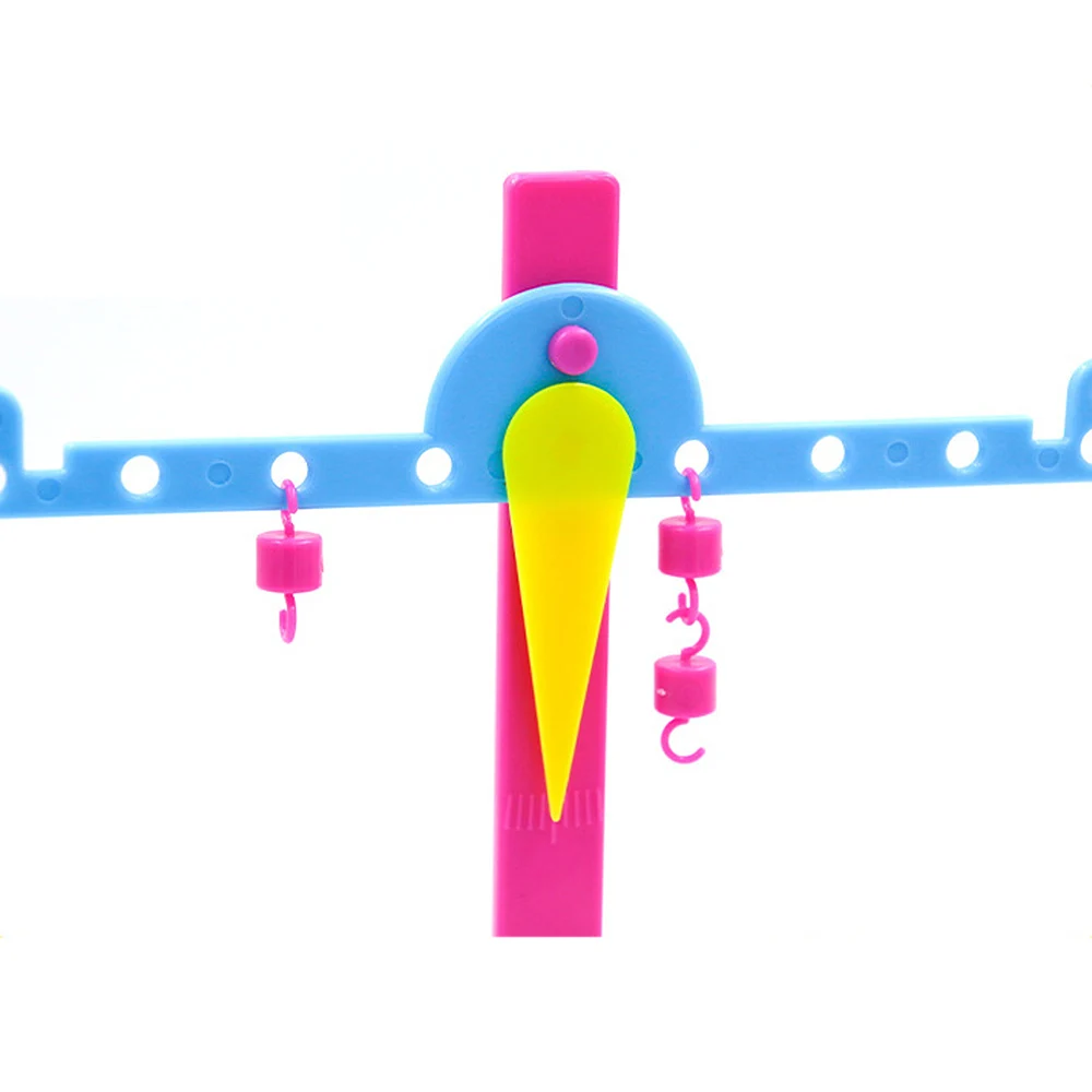 Kids DIY Plastic Educational Toy Baby Lever Principle Balance Scale Toys Experiments Material Physics Teaching Tool for Students
Kids DIY Plastic Educational Toy Baby Lever Principle Balance Scale Toys Experiments Material Physics Teaching Tool for Students