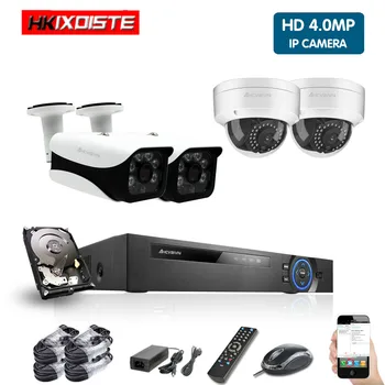 Home Security CCTV Monitoring Camera System Full Set 4channels Nvr Outdoor Video Surveillance Cameras Ip Poe 4MP HD Camera
Home Security CCTV Monitoring Camera System Full Set 4channels Nvr Outdoor Video Surveillance Cameras Ip Poe 4MP HD Camera