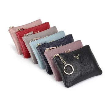 Mini Genuine Leather Women's Purse Europe and America GIRL'S Fashion Full-grain Leather Coin Deer Head Zipper Keychain Package
Mini Genuine Leather Women's Purse Europe and America GIRL'S Fashion Full-grain Leather Coin Deer Head Zipper Keychain Package