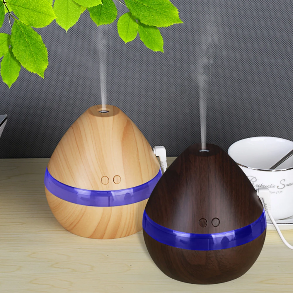 Wood Grain Air Humidifier 300ML Ultrasonic Cool Water Diffuser with LED lamp Mini USB Aroma Mist Maker Fogger Humidificador
Wood Grain Air Humidifier 300ML Ultrasonic Cool Water Diffuser with LED lamp Mini USB Aroma Mist Maker Fogger Humidificador