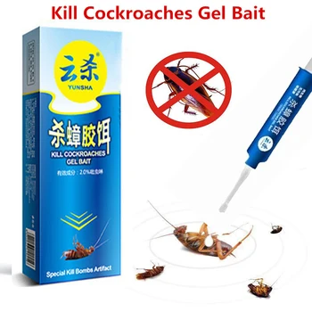 

1PC Strong Attraction Cockroach Gel Bait Safe Insecticide Efficient Powerful Cockroach Repellent Insect Roach Killer Anti Pest