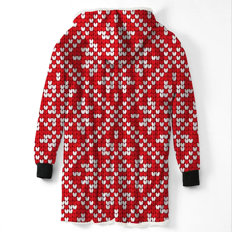 Personalized Plaid Blanket with Sleeves boho stripe Wearable Hooded Blanket Winter Thick Horn Buckle Coat Witchcraft Blanke
Personalized Plaid Blanket with Sleeves boho stripe Wearable Hooded Blanket Winter Thick Horn Buckle Coat Witchcraft Blanke