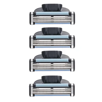 4pcs/set Men Shaver Razor Replacement Razor Cartridge Blade 3-layers Blade Razor Beard Remover
4pcs/set Men Shaver Razor Replacement Razor Cartridge Blade 3-layers Blade Razor Beard Remover