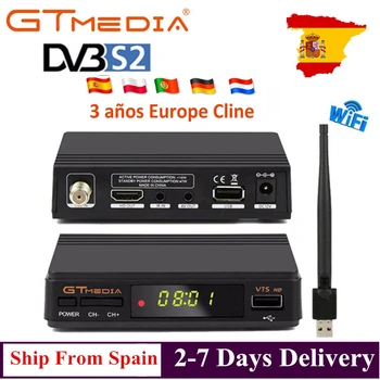 Freesat V7 HD Satellite Receiver with USB WIFI Europe Cccam Cline Italy UK Full HD DVB-S2/S satellite tv decode ship from poland
Freesat V7 HD Satellite Receiver with USB WIFI Europe Cccam Cline Italy UK Full HD DVB-S2/S satellite tv decode ship from poland
