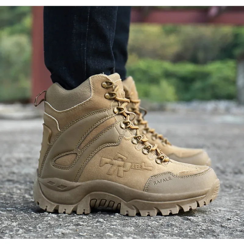 Dropshipping Men's Military Boot Combat Mens Chukka Ankle Boot Tactical Big Size Army Boot Male Shoes Safety Motocycle Boots
Dropshipping Men's Military Boot Combat Mens Chukka Ankle Boot Tactical Big Size Army Boot Male Shoes Safety Motocycle Boots