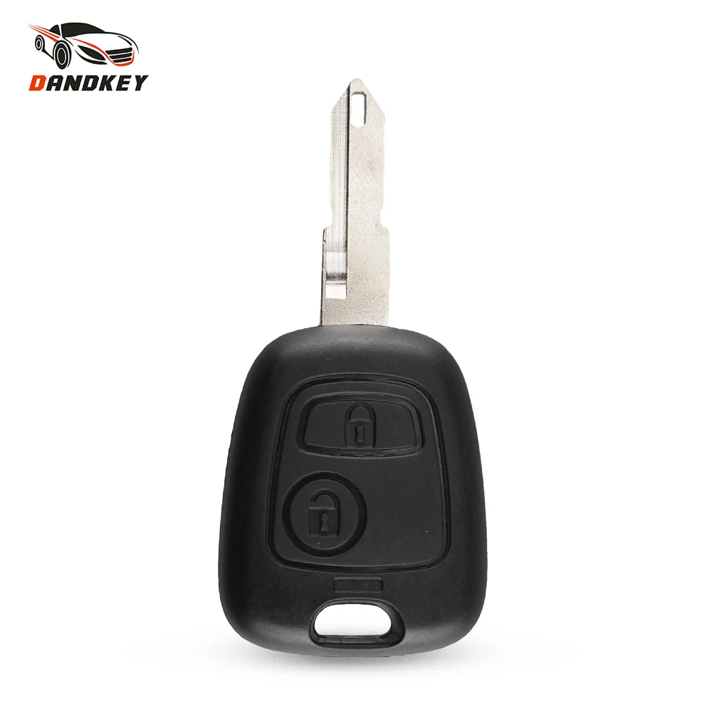 Dandkey 2 Buttons Replacement Remote Key Fob Case Car Key Shell Blank Cover For Peugeot 307 107 207 407 Uncut NE73 Blade 
Dandkey 2 Buttons Replacement Remote Key Fob Case Car Key Shell Blank Cover For Peugeot 307 107 207 407 Uncut NE73 Blade