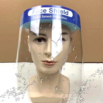 1PC Full Face Shield Mask Protective Dust-Proof Anti-Splash Face Mask Safety Face Visors Head Masks Protection Masques Masks New
1PC Full Face Shield Mask Protective Dust-Proof Anti-Splash Face Mask Safety Face Visors Head Masks Protection Masques Masks New