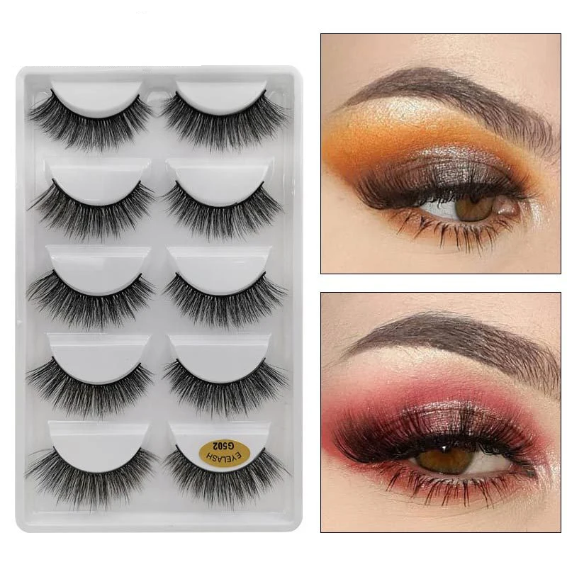 5 Pairs 10-20mm Faux Natural 3D False Volume Eyelashes Fake Lashes Makeup Kit Mink Lashes Extension Mink Eyelashes for Beauty
5 Pairs 10-20mm Faux Natural 3D False Volume Eyelashes Fake Lashes Makeup Kit Mink Lashes Extension Mink Eyelashes for Beauty