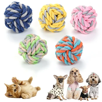 Dog Toys Puppy Chew Teething Cotton Rope Knot Toys Teeth Cleaning Pet Playing Ball Outdoor Training Interactive Toy
Dog Toys Puppy Chew Teething Cotton Rope Knot Toys Teeth Cleaning Pet Playing Ball Outdoor Training Interactive Toy