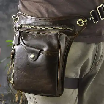 Genuine Leather Wasit Pack Leg Bag Travel Camping Hiking Male Waist Fanny Pack Phone Pouch Thigh Hip Belt Messenger Shoulder Bag
Genuine Leather Wasit Pack Leg Bag Travel Camping Hiking Male Waist Fanny Pack Phone Pouch Thigh Hip Belt Messenger Shoulder Bag
