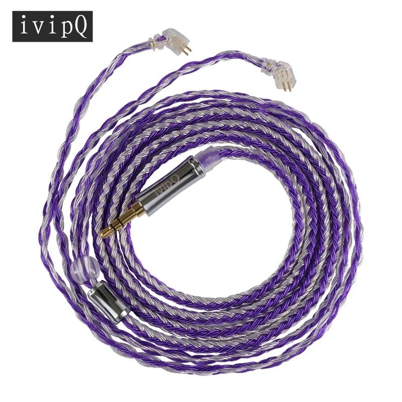 ivipQ 24-Core Silver-Plated Copper Earphone Wire MMCX/0.78mm 2PIN/QDC/TFZ NO With Round Ear 2.5/3.5/4.4mm Earphone Upgrade Cable
ivipQ 24-Core Silver-Plated Copper Earphone Wire MMCX/0.78mm 2PIN/QDC/TFZ NO With Round Ear 2.5/3.5/4.4mm Earphone Upgrade Cable
