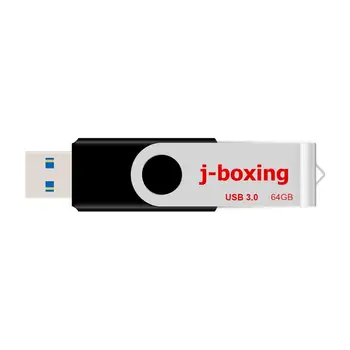 J-boxing USB 3.0 Flash Drive 64 GB High Speed Flash Stick 3.0 Thumb Drive Jump Drive Memory Stick Data Storage Pen Drive Black
J-boxing USB 3.0 Flash Drive 64 GB High Speed Flash Stick 3.0 Thumb Drive Jump Drive Memory Stick Data Storage Pen Drive Black